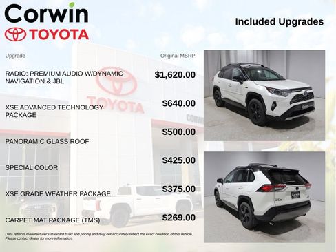 Used 2021 Toyota RAV4 XSE AWD/4WD image 4