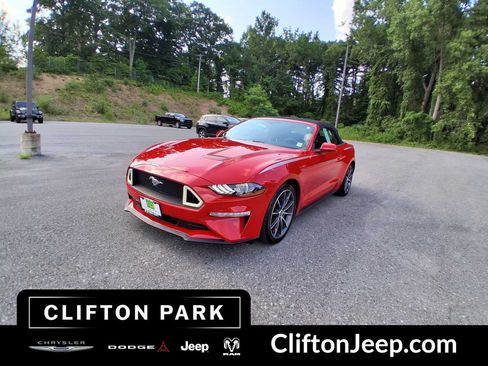 Used 2019 Ford Mustang Convertible w/ Wheel & Stripe Package RWD image 1