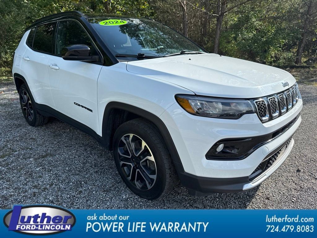 Used 2024 Jeep Compass Limited AWD/4WD image 1