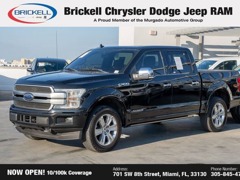 Used 2018 Ford F150 Platinum w/ Equipment Group 701A Luxury image 1