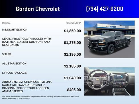 Used 2018 Chevrolet Silverado 1500 LT w/ Midnight Edition image 5