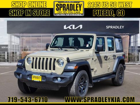 Used 2022 Jeep Wrangler Unlimited Sport AWD/4WD image 1