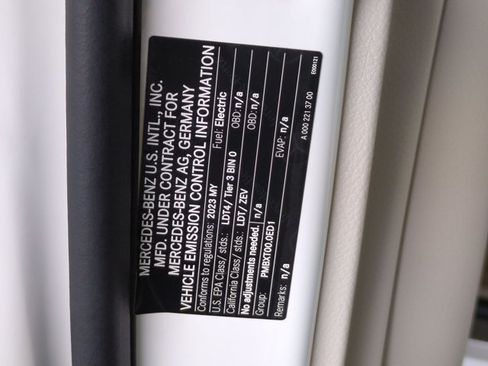Certified 2023 Mercedes-Benz EQS 450+ SUV image 27