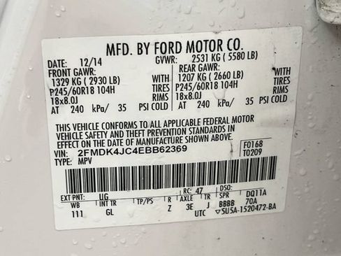 Used 2014 Ford Edge SEL w/ Equipment Group 205A AWD/4WD image 29
