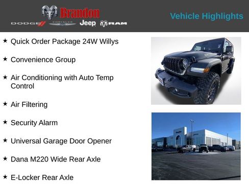 New 2026 Jeep Wrangler Willys image 2