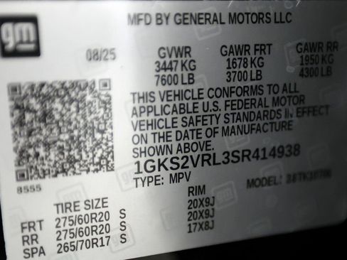 Used 2025 GMC Yukon AT4 Ultimate w/ LPO, Illumination Package image 55