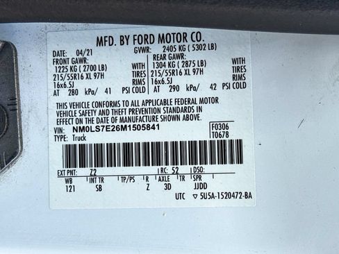 Used 2021 Ford Transit Connect XL FWD image 37