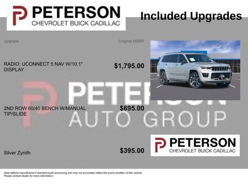 Used 2021 Jeep Grand Cherokee L Overland AWD/4WD image 11
