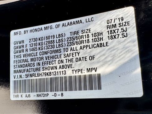 Used 2019 Honda Odyssey EX-L image 28