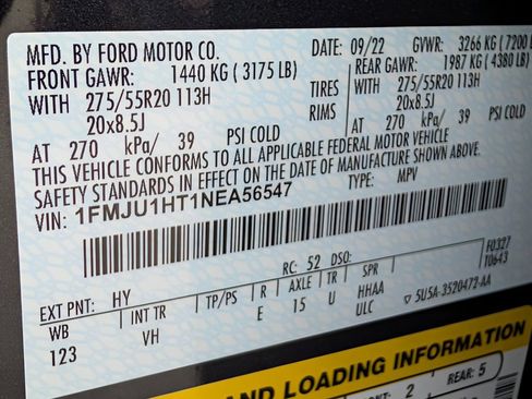 Certified 2022 Ford Expedition XLT RWD image 28