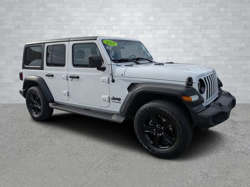 Used 2021 Jeep Wrangler Unlimited Sport image 1