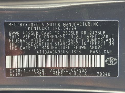 Used 2025 Toyota Camry SE FWD image 65