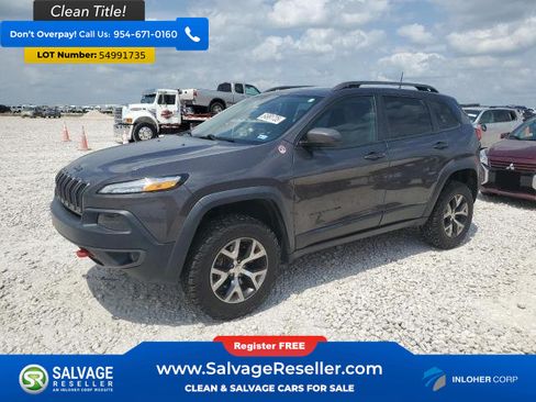 Used 2018 Jeep Cherokee Trailhawk w/ Quick Order Package 27L AWD/4WD image 1