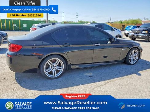 Used 2013 BMW 550i xDrive Sedan AWD/4WD image 4