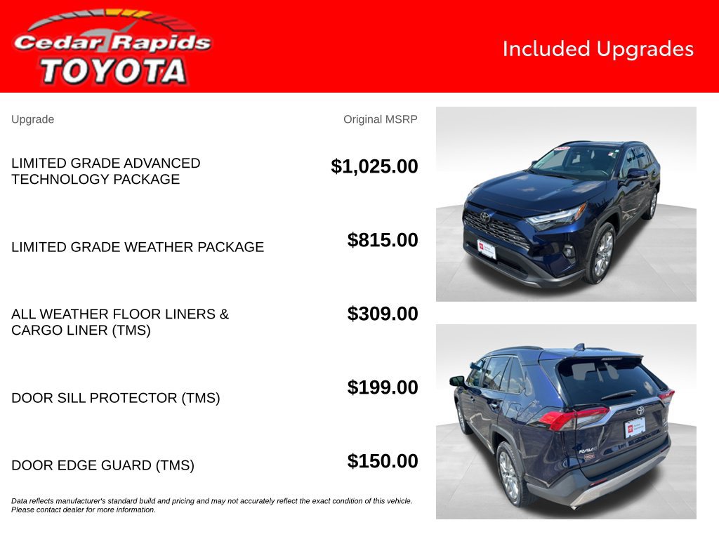Certified 2023 Toyota RAV4 Limited AWD/4WD image 8