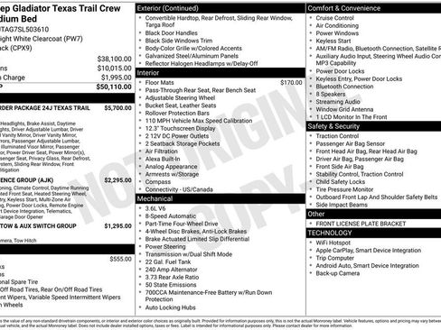 New 2025 Jeep Gladiator Sport image 22
