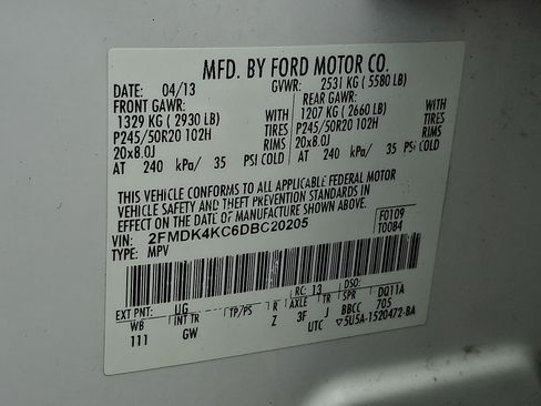 Used 2013 Ford Edge Limited AWD/4WD image 26