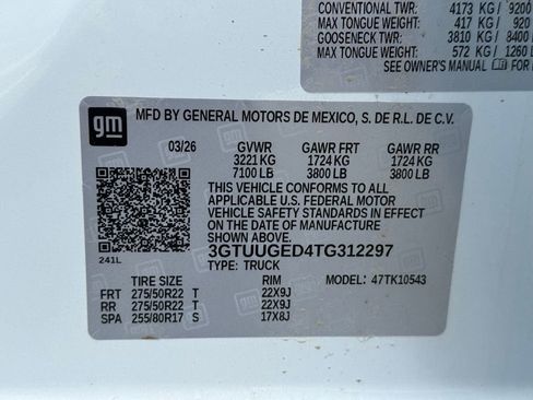 New 2026 GMC Sierra 1500 Denali w/ Denali Reserve Package AWD/4WD image 26