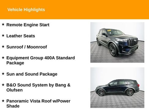 Used 2025 Ford Explorer ST w/ Sun And Sound Package AWD/4WD image 2