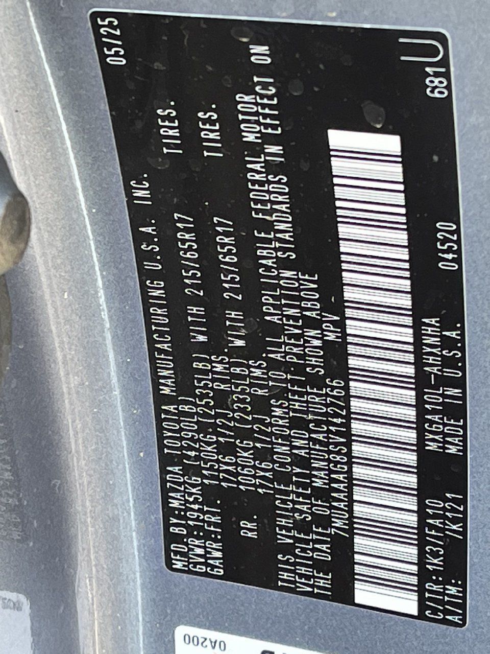 Used 2025 Toyota Corolla Cross L FWD image 28
