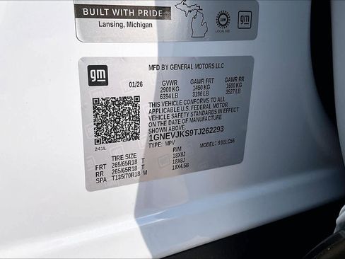 New 2026 Chevrolet Traverse Z71 w/ Driver Confidence Package image 20