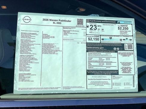 New 2026 Nissan Pathfinder SL image 12