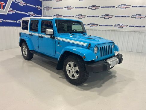 Used 2017 Jeep Wrangler Unlimited Sahara w/ Quick Order Package 24E Chief AWD/4WD image 7
