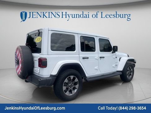 Used 2020 Jeep Wrangler Unlimited Sahara AWD/4WD image 3