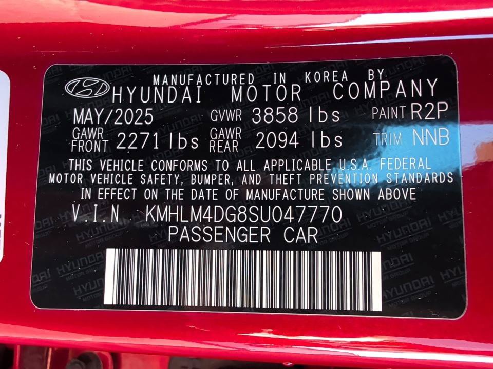 Certified 2025 Hyundai Elantra Sport FWD image 35