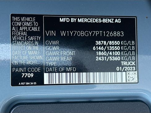 Certified 2023 Mercedes-Benz Sprinter 1500 image 28