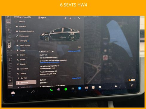 Used 2024 Tesla Model X AWD/4WD image 3