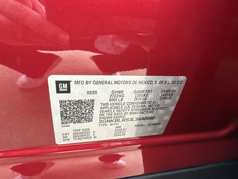 Certified 2020 Chevrolet Blazer Premier w/ Driver Confidence II Package image 74