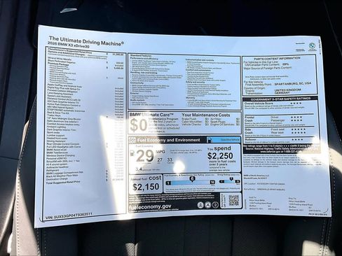 New 2026 BMW X3 xDrive30 w/ Premium Package image 18