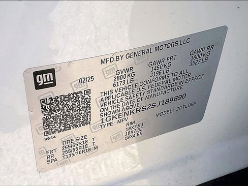 Certified 2025 GMC Acadia Elevation image 16