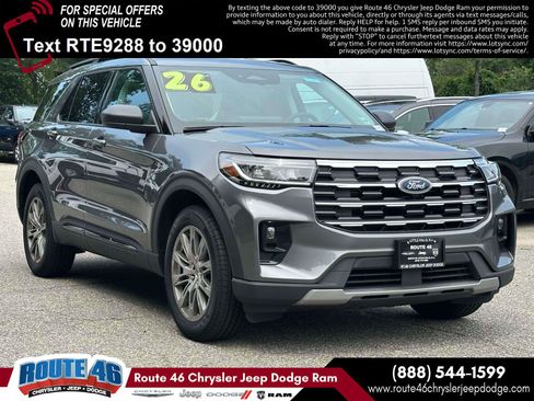 Used 2026 Ford Explorer Active w/ Active Comfort Package AWD/4WD image 1