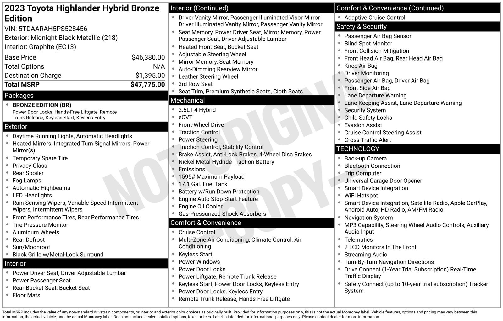 Used 2023 Toyota Highlander Bronze Edition FWD image 22