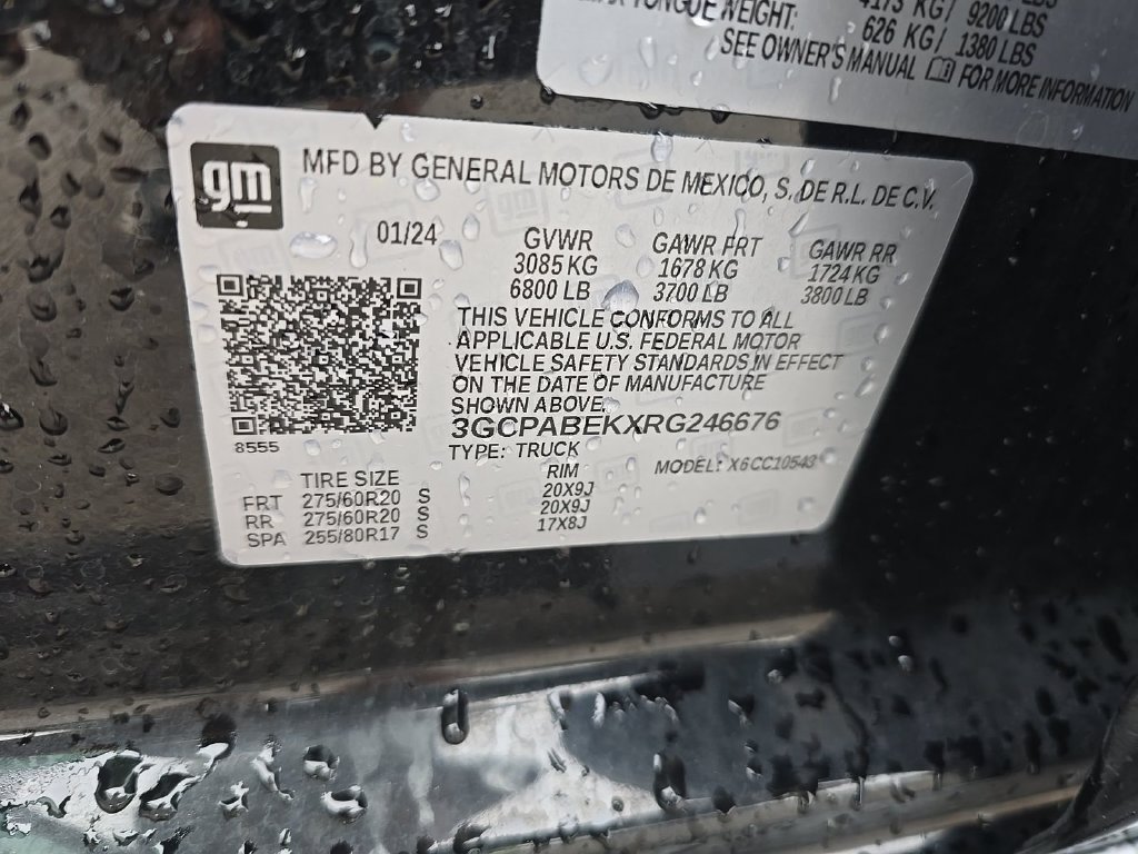 Used 2024 Chevrolet Silverado 1500 Custom RWD image 13