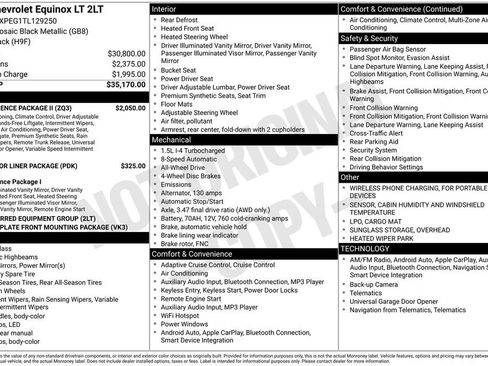 Used 2026 Chevrolet Equinox LT w/ Convenience Package II image 10