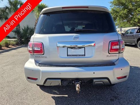 Used 2020 Nissan Armada Platinum w/ Captain's Chairs Package RWD image 4