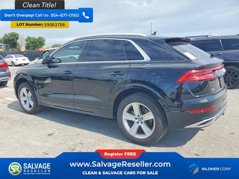 Used 2019 Audi Q8 Premium w/ Convenience Package AWD/4WD image 3