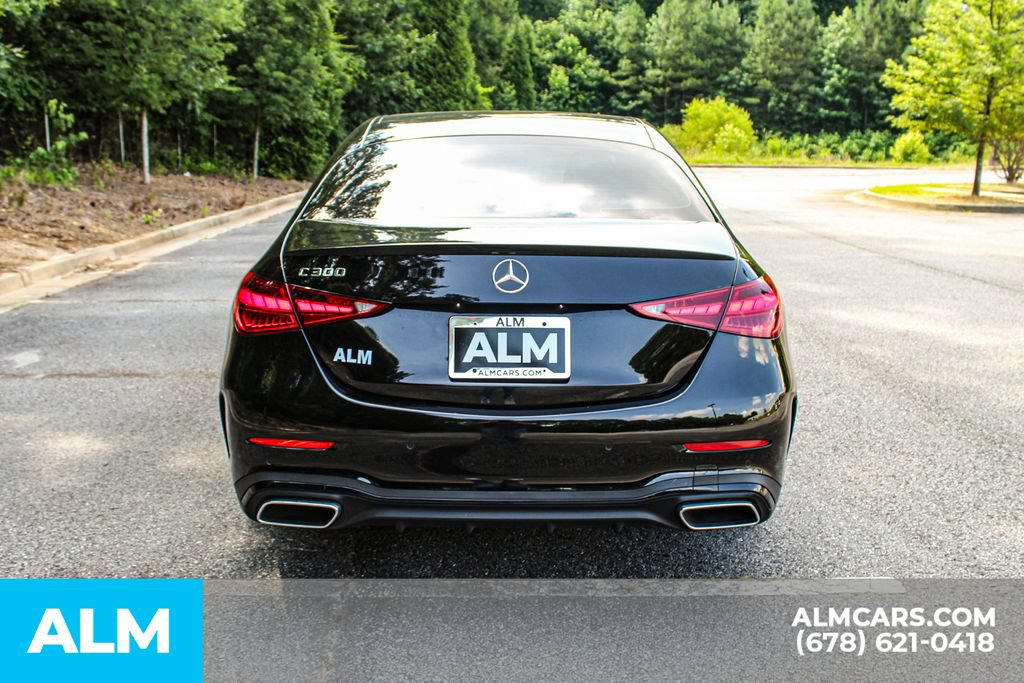 Used 2025 Mercedes-Benz C 300 Sedan w/ AMG Line w/ Night Package image 10