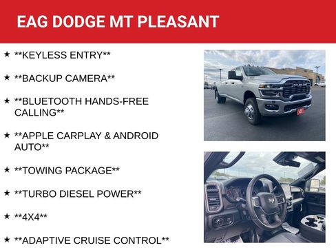New 2026 RAM 3500 Tradesman w/ Chrome Appearance Group A AWD/4WD image 4