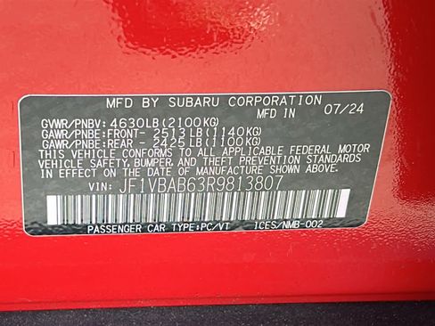 Used 2024 Subaru WRX AWD/4WD image 30