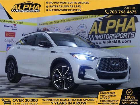 Used 2025 INFINITI QX55 Luxe w/ Cargo Package image 1