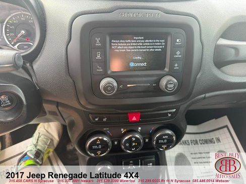 Used 2017 Jeep Renegade Latitude w/ Popular Equipment Group AWD/4WD image 12