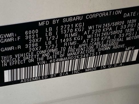 Used 2019 Subaru Ascent Touring w/ Popular Package #3 image 38