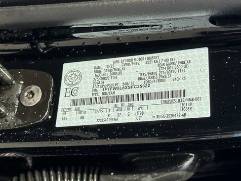 Used 2025 Ford F150 Lariat w/ Equipment Group 502A High image 26