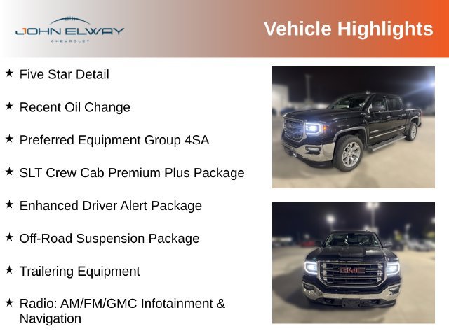 Used 2018 GMC Sierra 1500 SLT AWD/4WD image 3