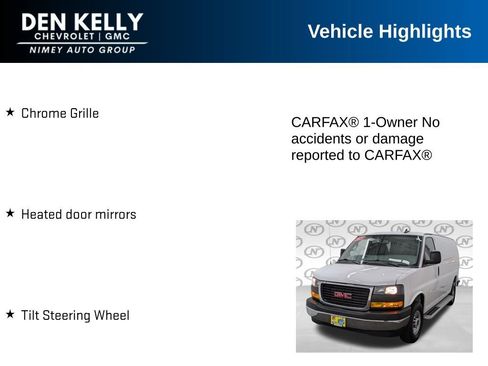 Used 2025 GMC Savana 2500 w/ Driver Convenience Package RWD image 11