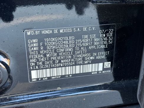 Certified 2023 Honda HR-V LX image 29